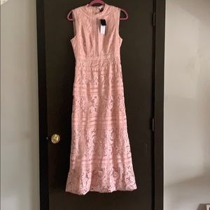 BCBG Dusty Pink Evening Dress